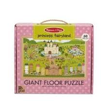Melissa & Doug Giant Floor Puzzle - Princess Fairyland